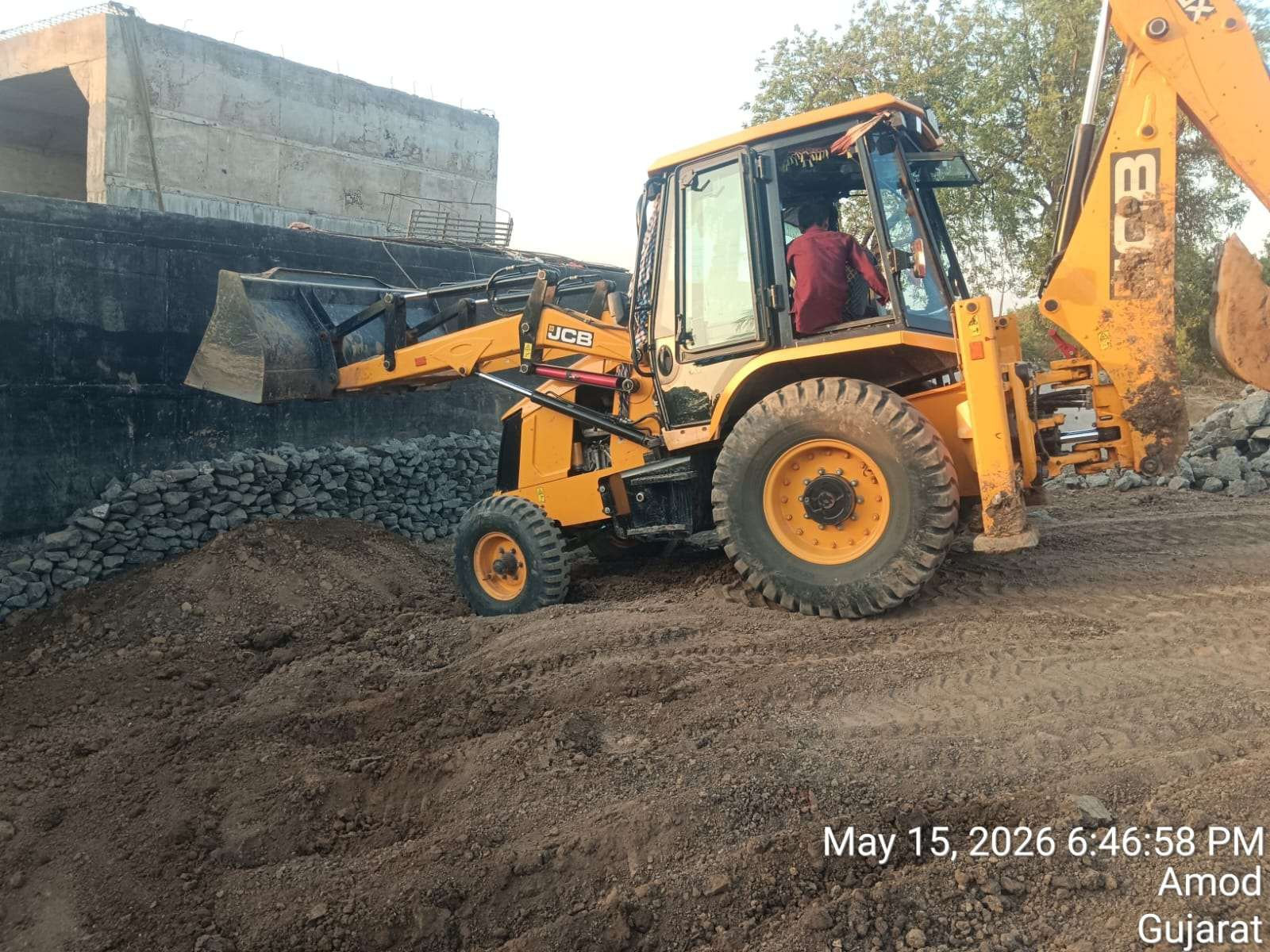 Backfilling and equipment deployment